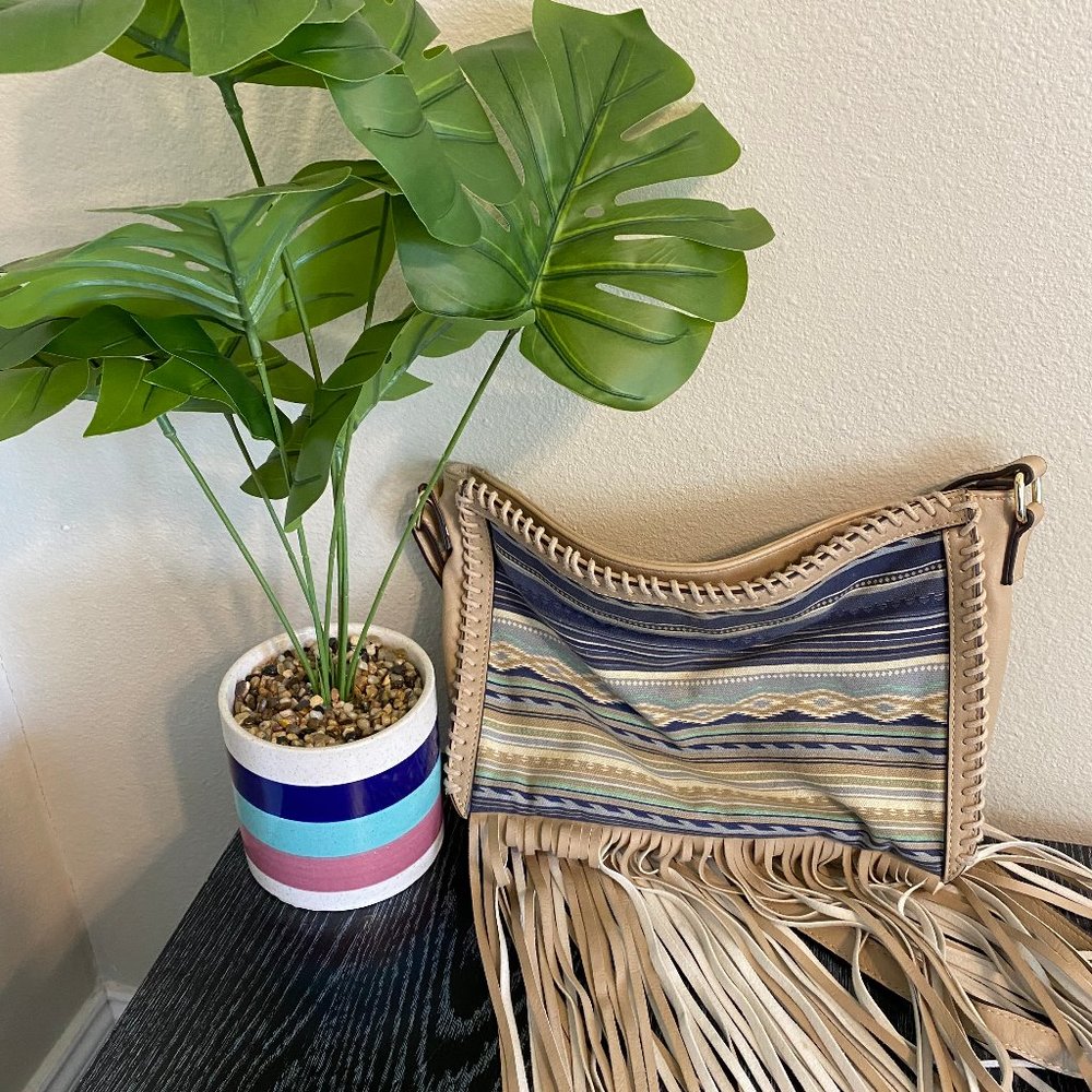 Boho Fringe Crossbody